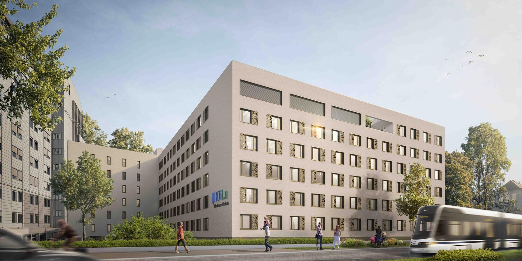 Spatenstich im Klinikum Ludwigshafen für den Neubau Haus D ash
